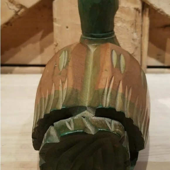 Vintage Wooden Mallard Decoy/Statue. - Picture 4 of 7